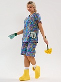 Костюм с шортами из бязи м 54ас